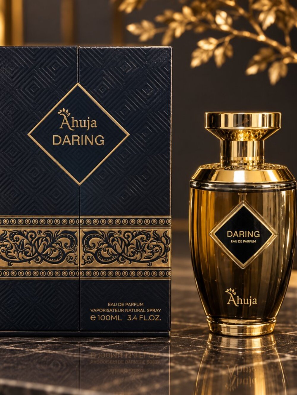 Ahuja daring EDP For Men 100ML 3.4ML, Oz
